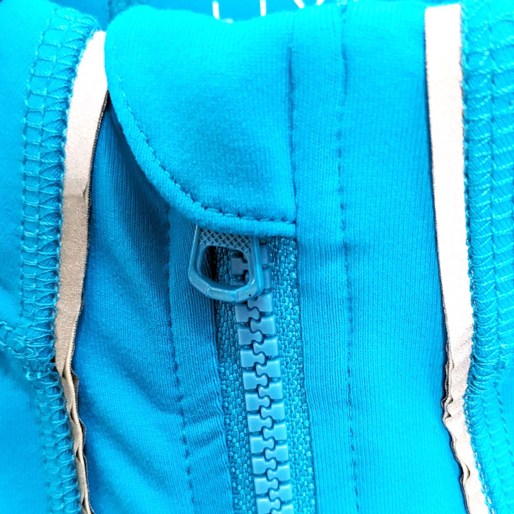 Lane Bryant Livi Jacket Womens 14/16 1X Plus Size Active Blue Zip Up Work Out - Picture 7 of 8